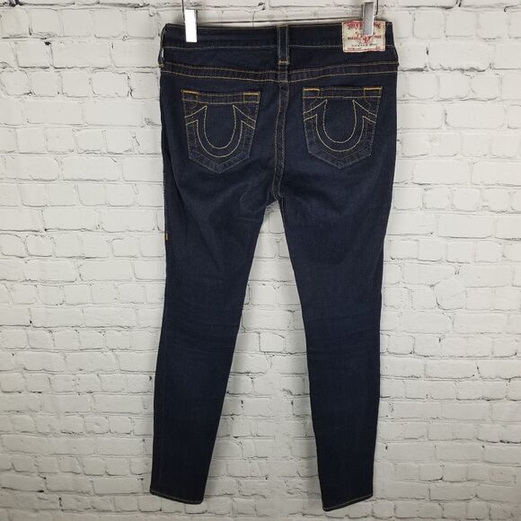 TRUE RELIGION | Casey dark wash skinny jeans - Picture 2 of 9